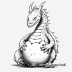 Mythical Sea Dragon Egg Coloring Pages 2