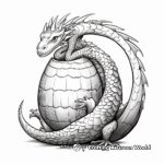 Mythical Sea Dragon Egg Coloring Pages 3