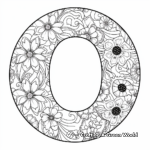 Nautical Ocean-Themed Letter O Coloring Pages 4