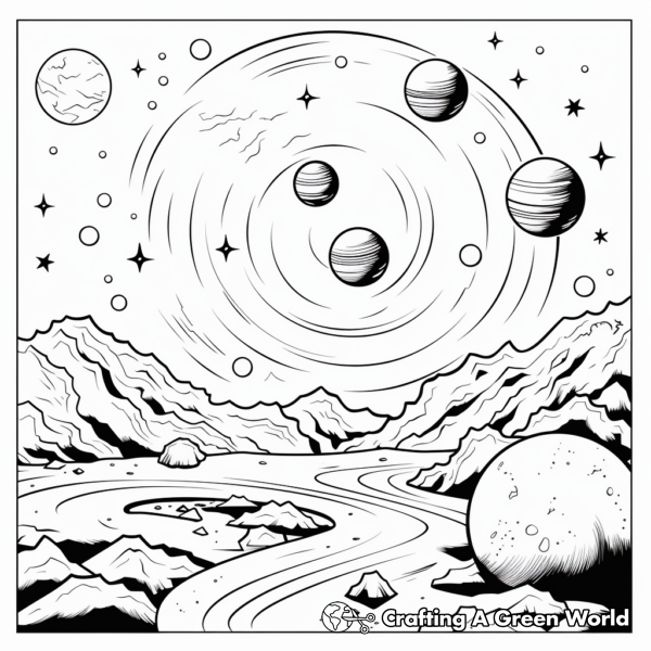 Solar System NASA Coloring Pages - Free &amp; Printable!
