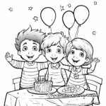 New Year Celebration Coloring Pages 3