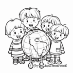New Year Celebration in Various Countries Coloring Pages 3