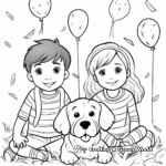 New Year's Resolution Coloring Pages for Kids 2