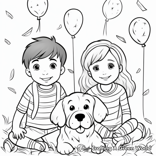 New Years Coloring Pages - Free &amp; Printable!