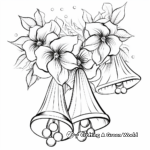 Noel: Christmas Bells Adult Coloring Pages 1