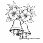 Noel: Christmas Bells Adult Coloring Pages 2