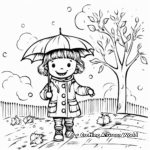 November Rainy Day Coloring Pages 3