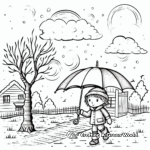 November Rainy Day Coloring Pages 4