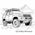 Off-road SUV Coloring Pages for Adventure Seekers 1