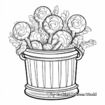 Old-Fashioned Peppermint Candy Coloring Pages 2