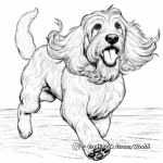 Otterhound at Play Coloring Pages 3