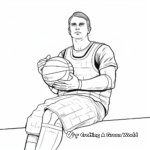 Paralympic Sitting Volleyball Coloring Pages 4