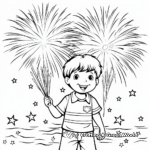 Patriotic Fourth of July Coloring Pages 3