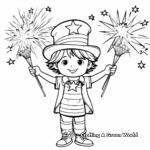 Patriotic Fourth of July Coloring Pages 4