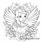 Peaceful New Year Dove Coloring Pages 4