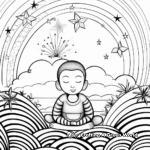 Peaceful Zen Doodle Coloring Pages 2
