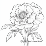 Peony Flower Coloring Pages for Flower Lovers 4