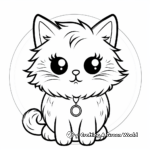 Persian Cat Coloring Pages for Cat Lovers 3