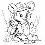 Peter Piglet's Adventure Coloring Pages 1