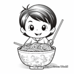 Pho Noodle Soup Coloring Pages 2