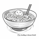 Pho Noodle Soup Coloring Pages 3