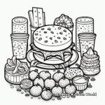 Pixel Art Food Coloring Pages 3
