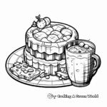 Pixel Art Food Coloring Pages 4