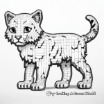 Pixel Perfect Animal Coloring Pages 2