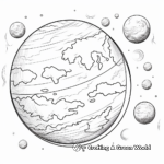Planet Earth and its Atmosphere Coloring Pages 2