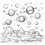 Planet Earth and its Atmosphere Coloring Pages 4