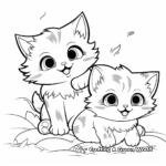 Playful Ragdoll Kittens Coloring Sheets 3