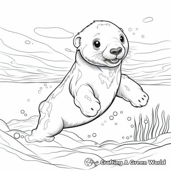 Realistic Sea Animal Coloring Pages - Free & Printable!