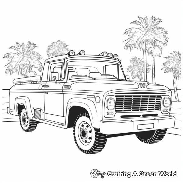Cars And Trucks Coloring Pages - Free &amp; Printable!