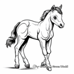 Pony Foal Coloring Pages for Pony Lovers 3