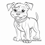 Popular Georgia Bulldog Breeds Coloring Pages 3