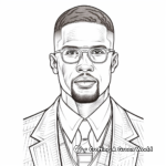 Printable Malcolm X Coloring Pages 2