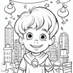 Printable New Year Around the World Coloring Pages 3