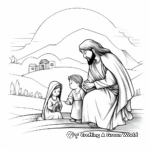Printable Religious Easter Story Coloring Pages 3