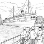 Printable Titanic Historical Events Coloring Pages 2