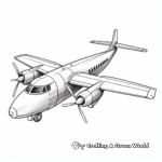 Propeller Plane Coloring Pages 2