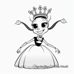 Queen Ant Coloring Pages 2