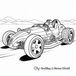 Racing Car Coloring Pages for Speed Lovers 1