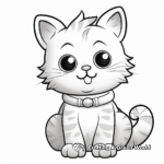 Ragdoll Cat with Toys Coloring Pages 3