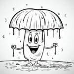 Rain Worm Coloring Pages: Fun during Rainy Days 4