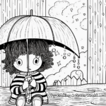 Rainy Day Scenes: Detailed Coloring Pages 2