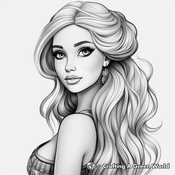 Doll Coloring Pages - Free & Printable!