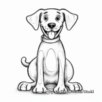 Realistic Dog Bone Coloring Pages for Adults 3