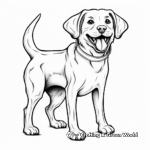 Realistic Dog Bone Coloring Pages for Adults 4