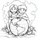 Realistic Earth Day Coloring Pages for Teens 4