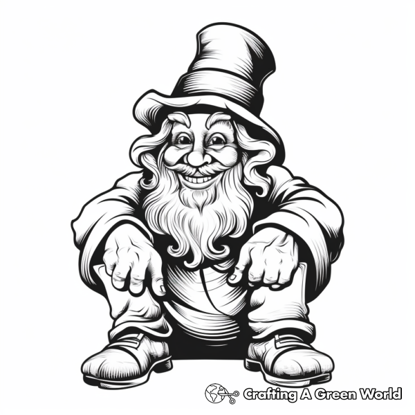 Leprechaun Coloring Pages - Free &amp; Printable!